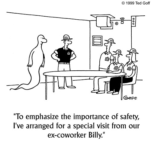 safety cartoon